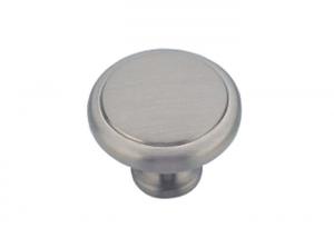  Round cabinet knob furniture cabinet knobs Brushed Nickel zinc alloy furniture hardware knob Manufactures