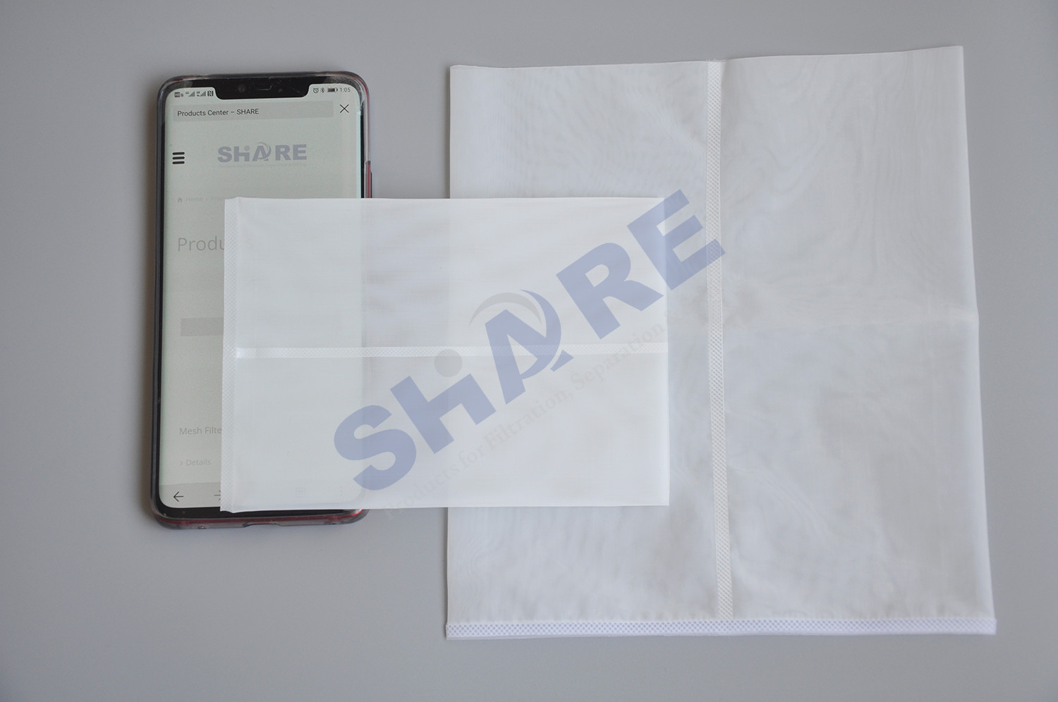SGS Micron Rated Nylon Mesh Filters Bags For Medical Applications