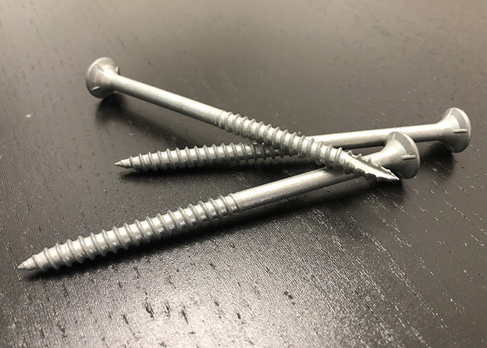 T17 Timber Batten Screws 100mm 14G Hexagon Head Wood Screws Galvanised C3