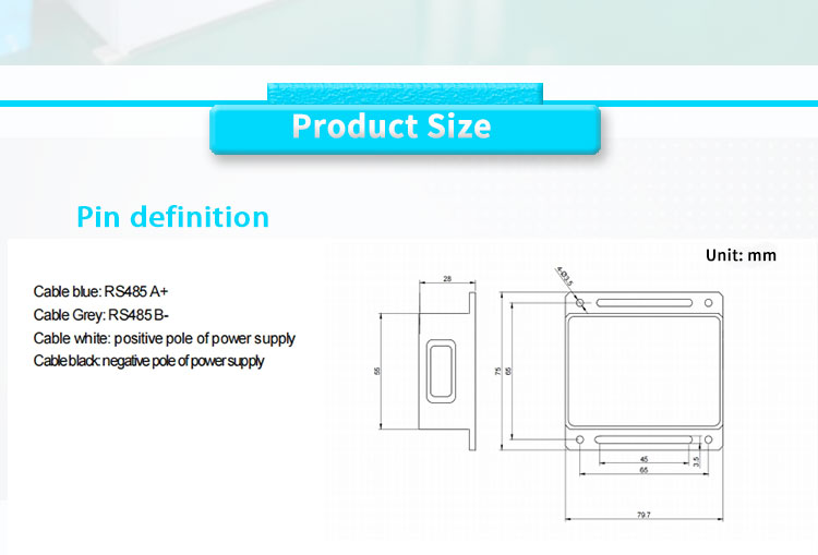 UNIVO UBJG-08Y Industrial Control Thermal Expansion Measurement Sensor 1mm Resolution