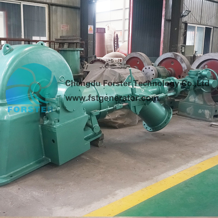 500kw Turgo Turbine Generator Used In Hydroelectric Power Plant Simple Operation