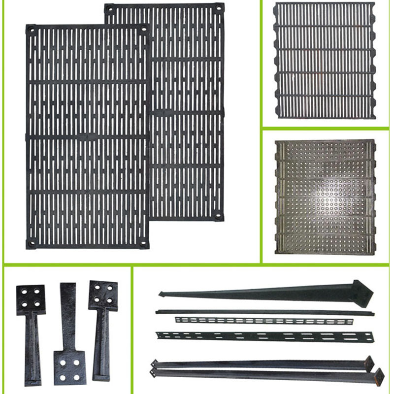 Pig Crate 9.5mm Gap Slatted Flooring For Livestock Poultry Farm 26mm Height