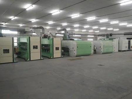 2000mm - 3200mm Non Woven Needle Punching Machine PET Shoe Material Production