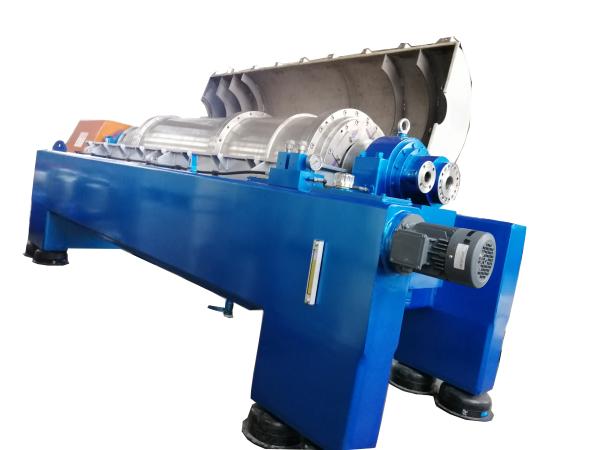 High Speed Stainless Steel PLC Controlled Vertical Decanter Centrifuge Machine