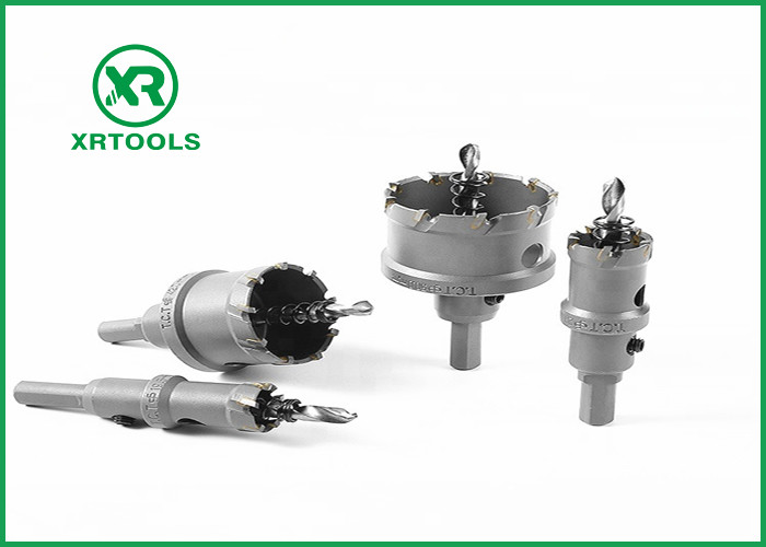 Sandblast Surface 35mm TCT Hole Saw , Carbide Hole Saw For Metal Cutting