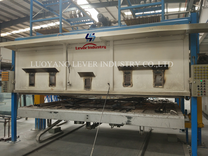 Auto Glass Bending Furnace for Bus front Windshield Glass Bending machine
