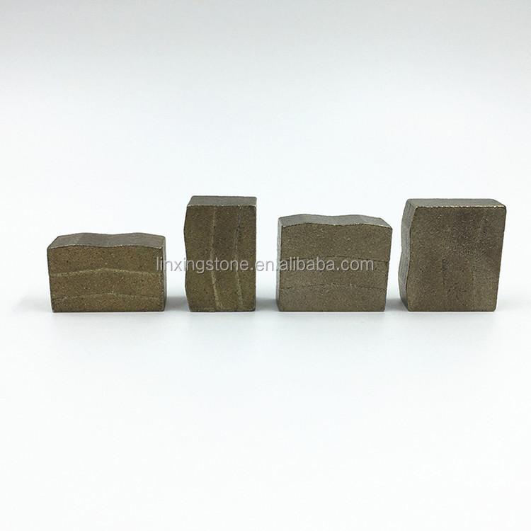 High Frequency Brazing Sandstone Segments Long Life for Manufacturing Industry