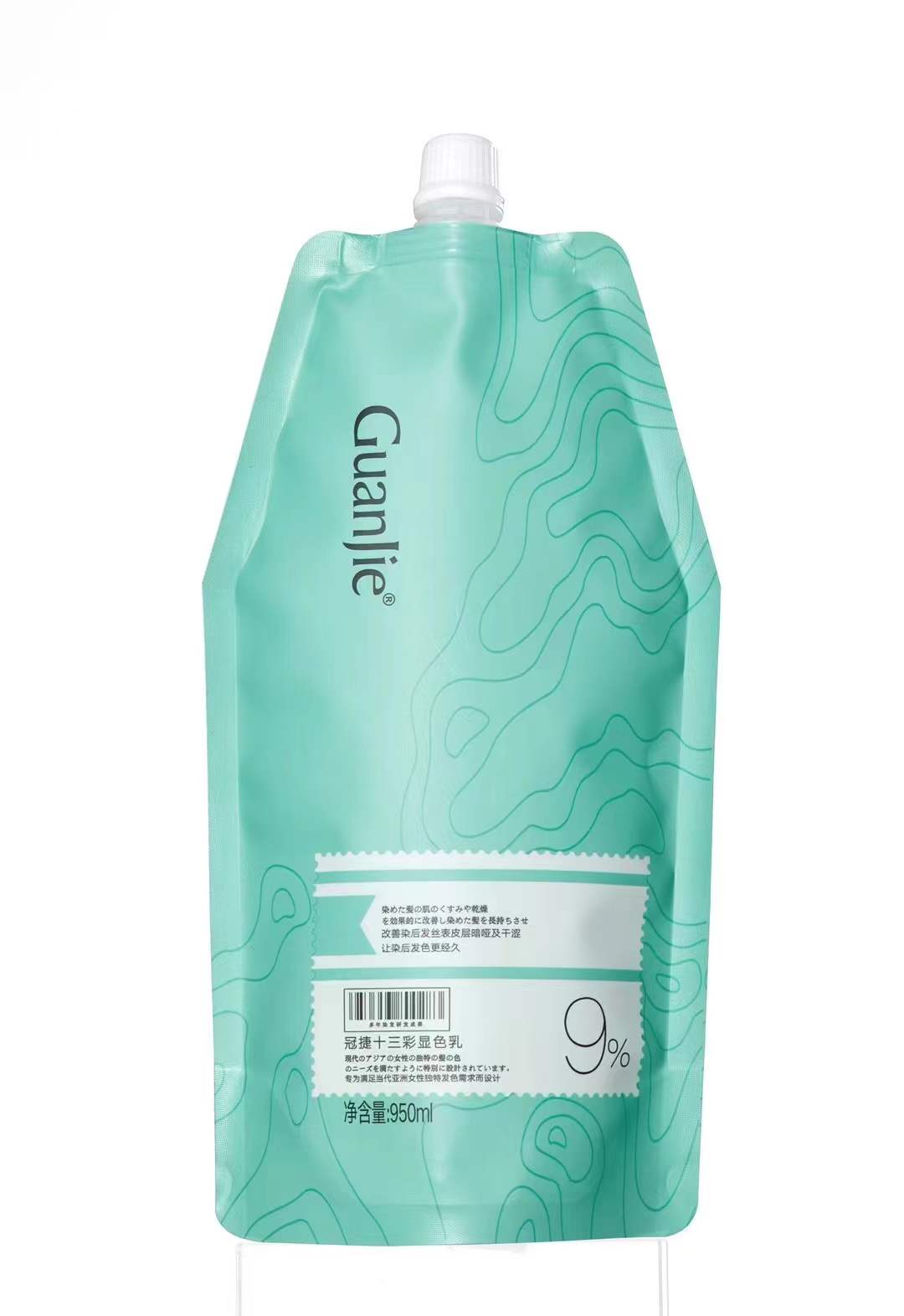 Non Irritating Permanent Natural Hair Colour Cream 52 Kinds for Private Customization