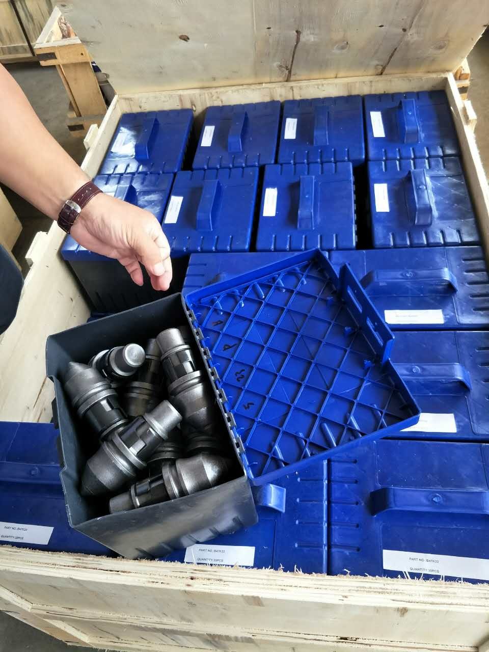 Drilling Rig Machinery Tungsten Carbide Teeth Betek B47K -19 Foundation Piling Drill Bits