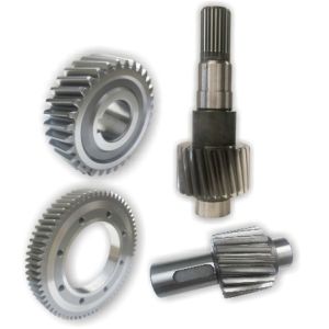 China Large Module Forging Hobbing Transmission Helical Spur Gear Carbon Steel on sale