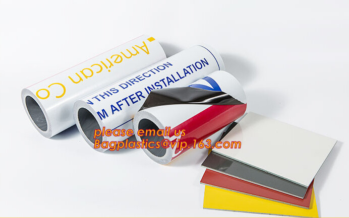 Custom self adhesive plastic protective film for floor/Profilm/glass,pe film watch strap protection custom printing
