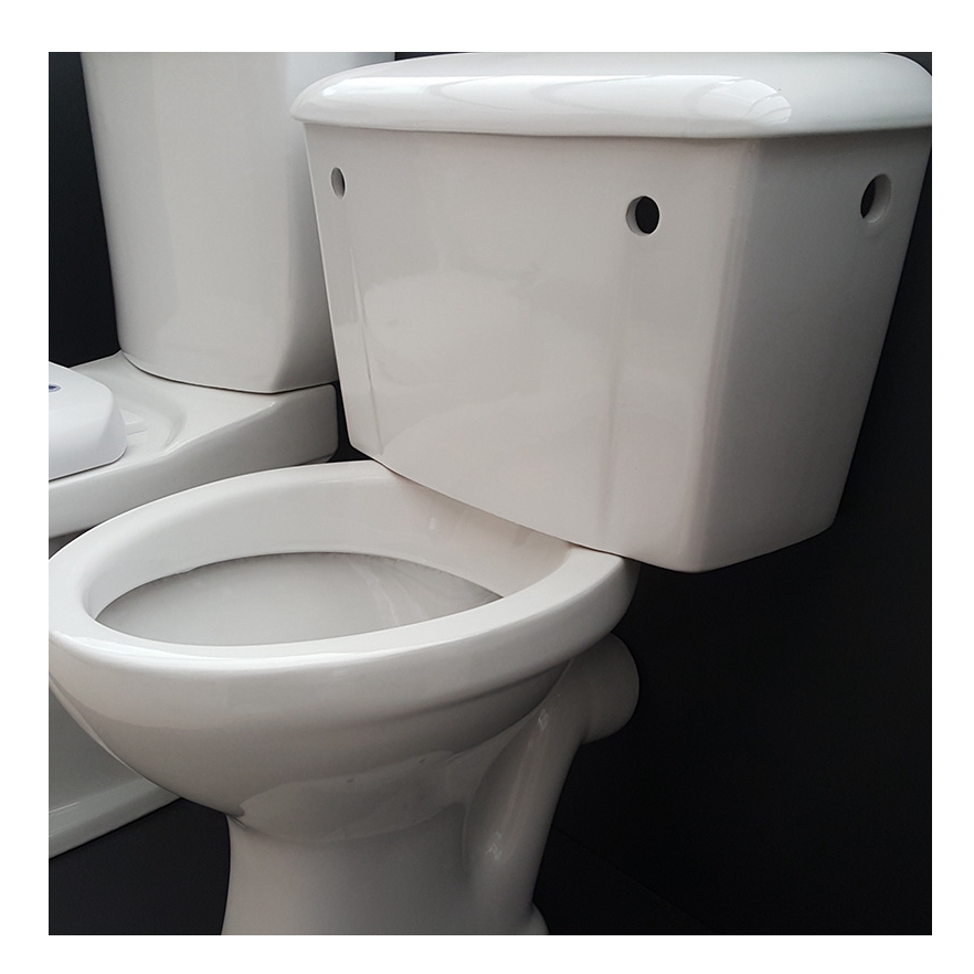 Home Hotel Restaurant Bathroom Traditional Design Two Piece Washdown Ceramic Toilet