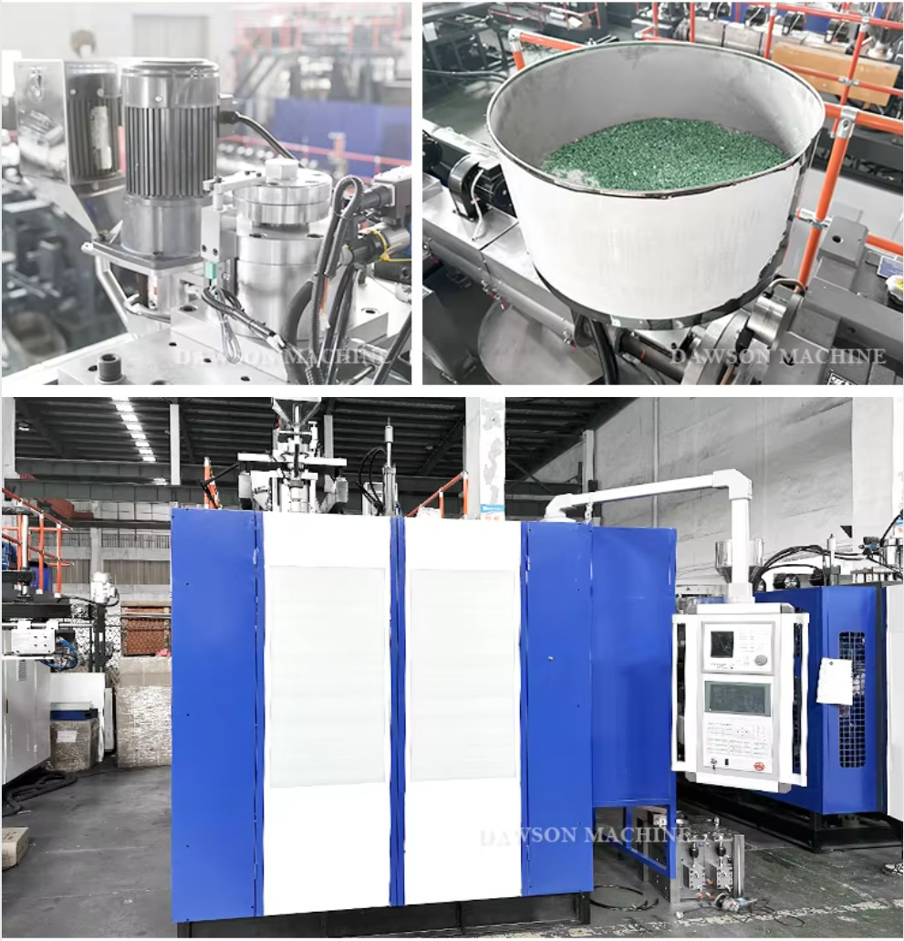 Automatic Lubricant Oil Jerrycan Making Machine Extrusion Blow Molding Machine 20l