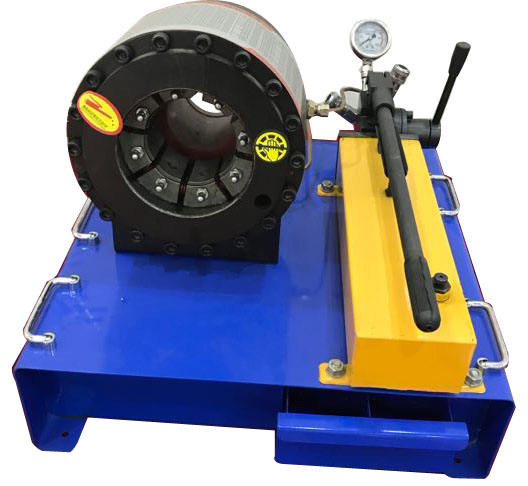 Manual Hydraulic Hose Crimping Machine With 70Mpa Max Pressure