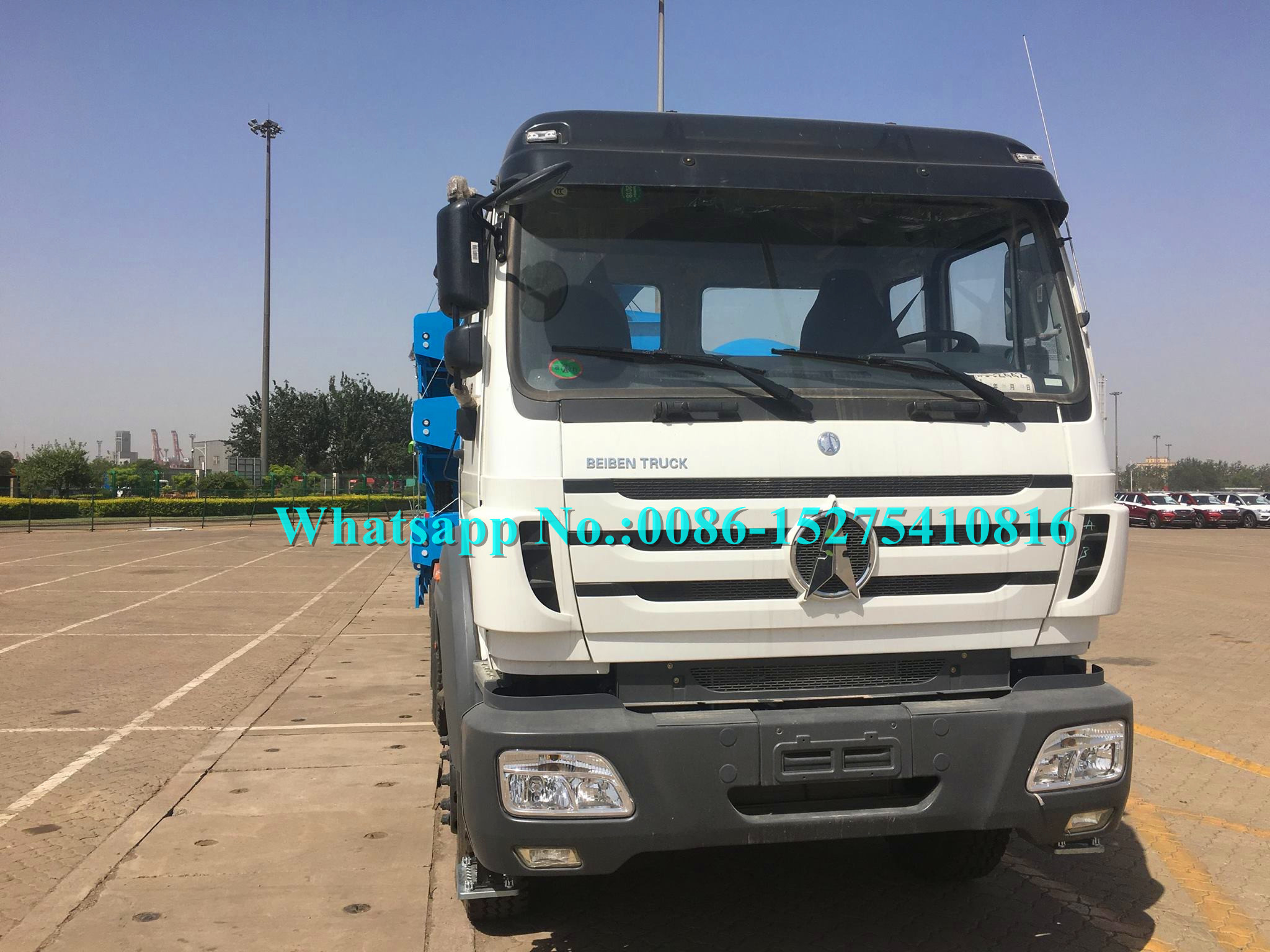 Beiben Brand 380hp 6x6 Prime Mover Truck Off Road Type For RWANDA UGANDA KENYA