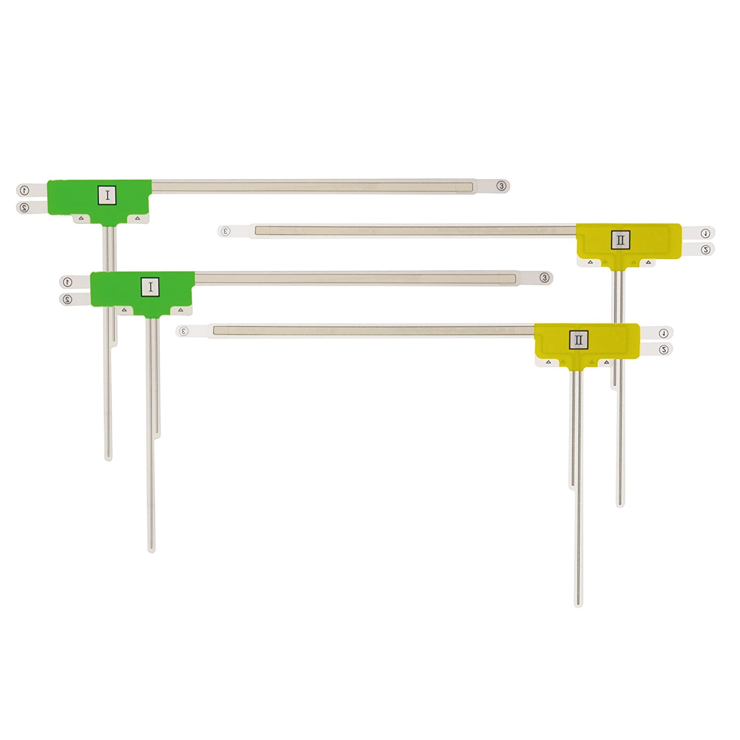 DC 3.3-5.0V Supply Voltage Satellite Booster GPS Combo ISDB-T Film Car TV Antenna