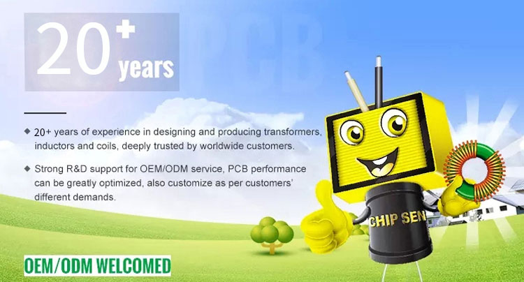 Low Voltage Microwave Oven Transformer with Customized Frequency and BSC25 N1595 High Frequency Flyback Transformer