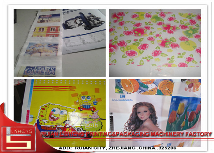 PE Plastic Film Blowing Inline Flexo Printing Machine Line , high strength