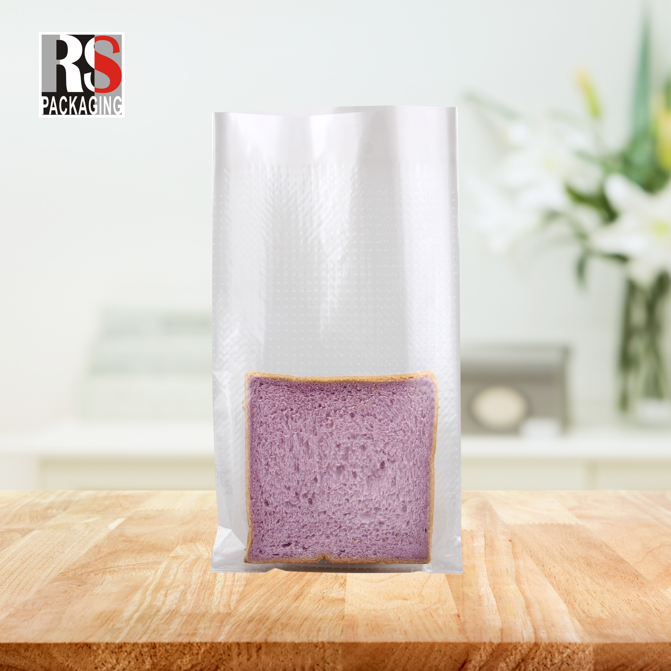 OPP / BOPP Transparent Micro Perforated Bag For Bakery Food Packaging