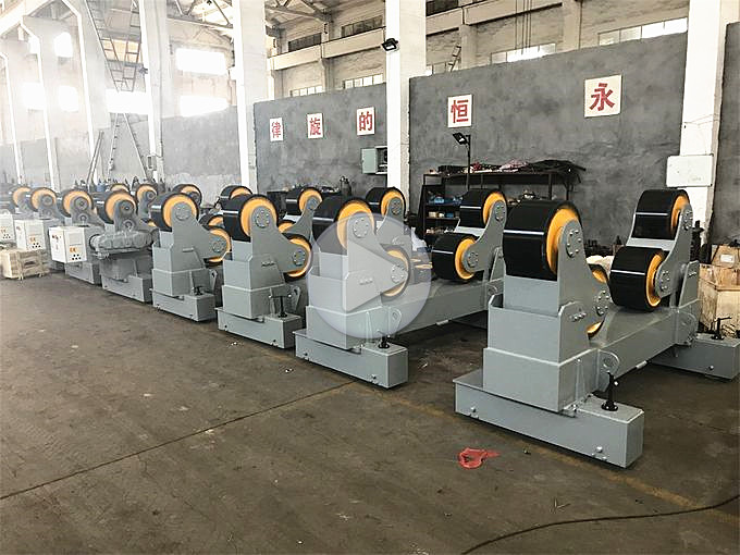 Vessels Pipe Welding Turning Rolls Wireless Control Tank Welding Equipment