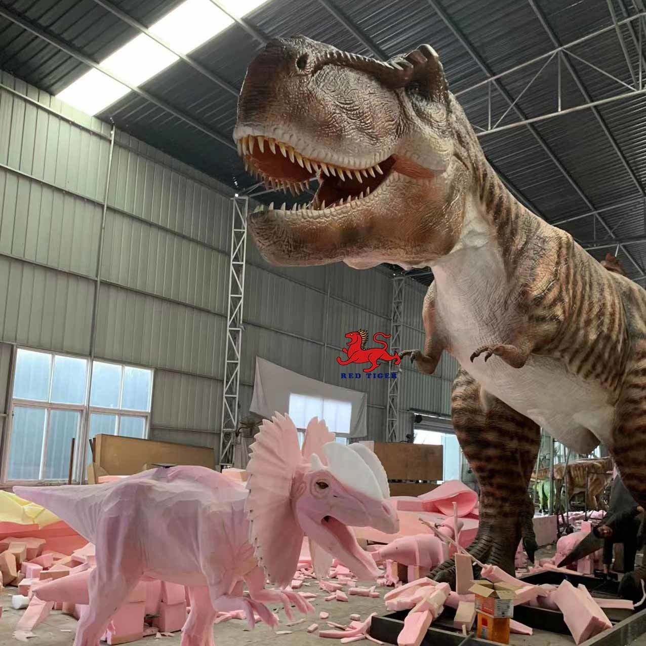 Size Custom Jurassic World T Rex Dinosaur Tyrannosaurus Model
