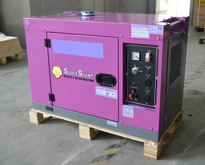 Super Silent Generator Denyo Type 5kva 6kva 7kva Portable Diesel Generator Set