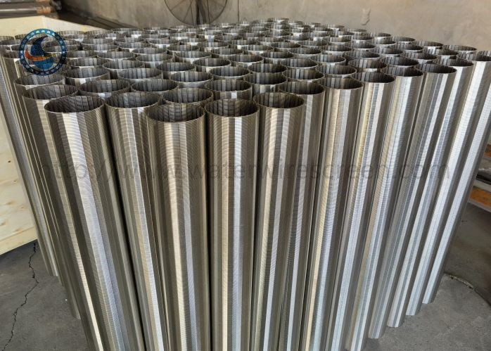 Stainless Corrosion Resistance Wire Wrapped Screen 25mm Diameter