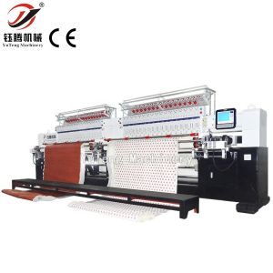 Industrial Computerized Quilting And Embroidery Machine Multi Head Multifunction
