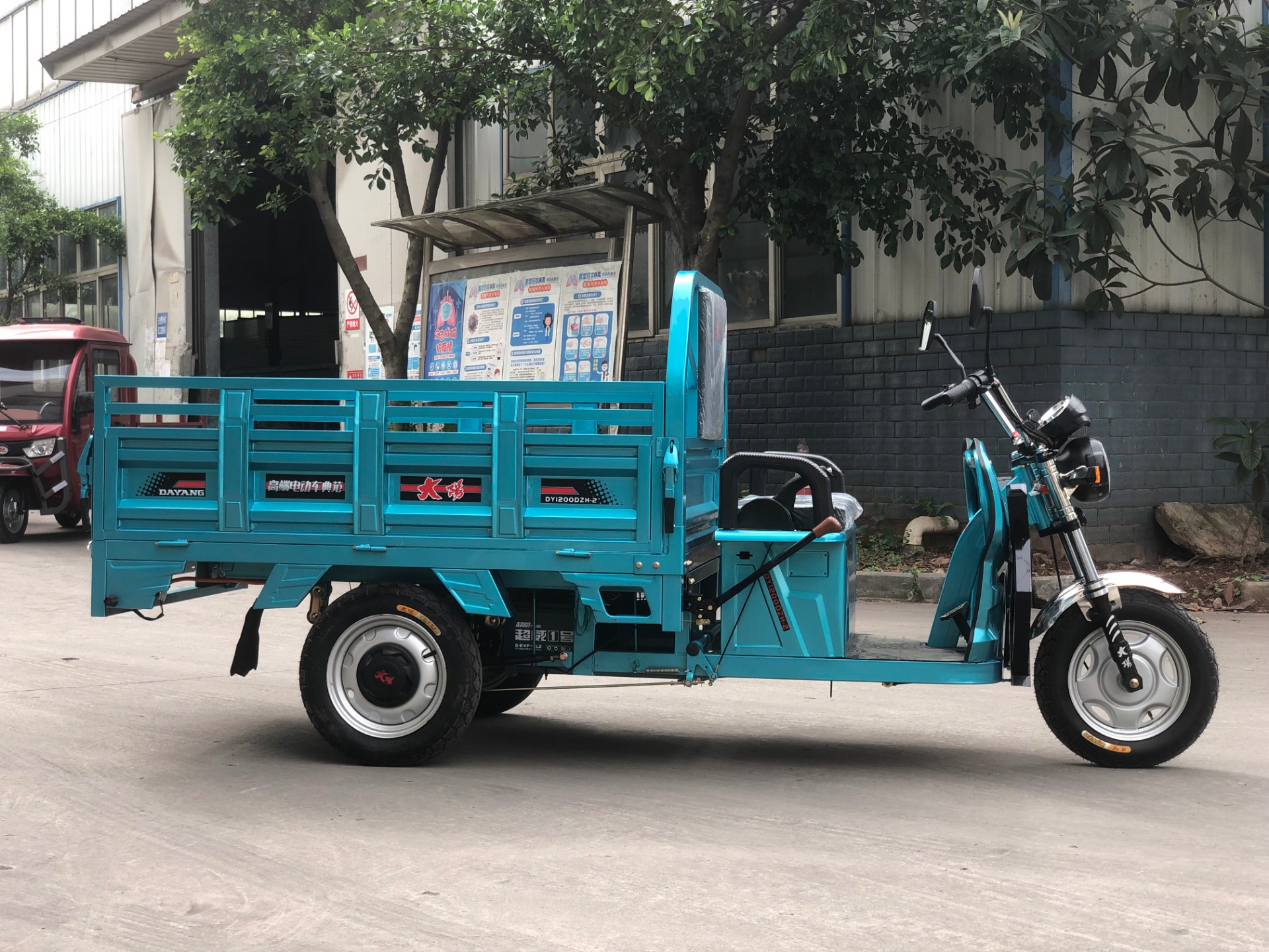 18-Level Controller 1000W Three Wheel Electric Scooter Tricycle For Adult Blue