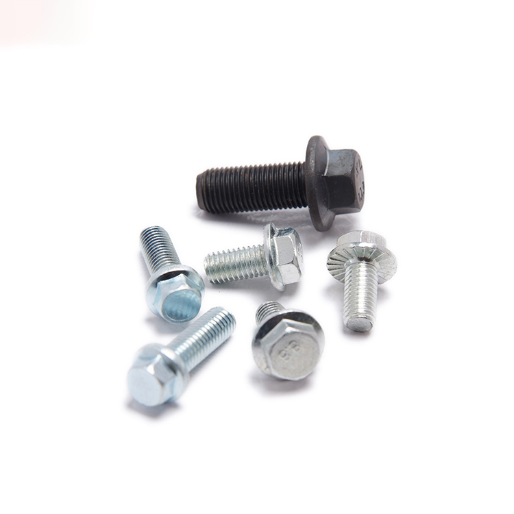 DIN6921 Carbon Steel High Strength Hex Head Bolts Grade 4.8 8.8 10.9 12.9