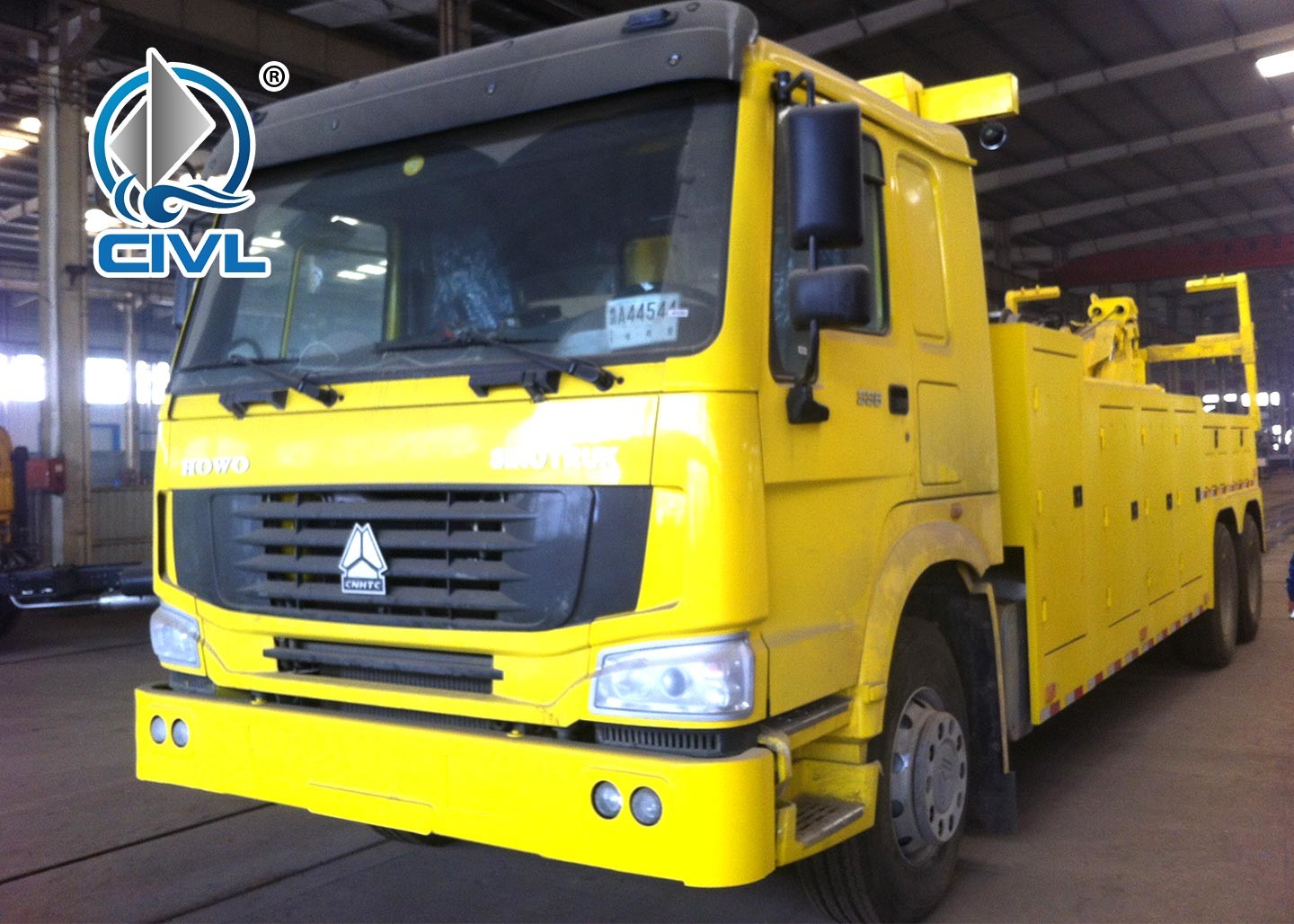 Sinotruk Howo Wrecker Tow Truck/ Road Wrecker Truck / 6x4 Tow Truck 90km/h 25 ton, 336hp