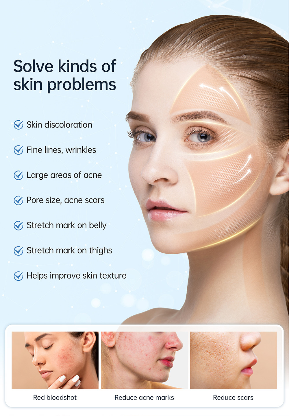 Automated Electric Micro Needle Device For Effortless Skin Rejuvenation