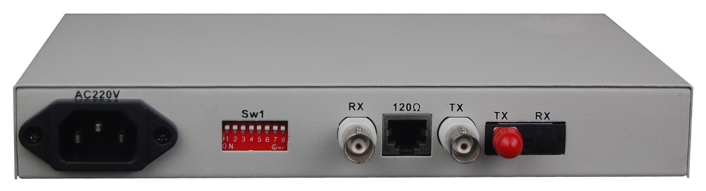 G.703 Low Consumption Fiber Optic Modem Dip Switch
