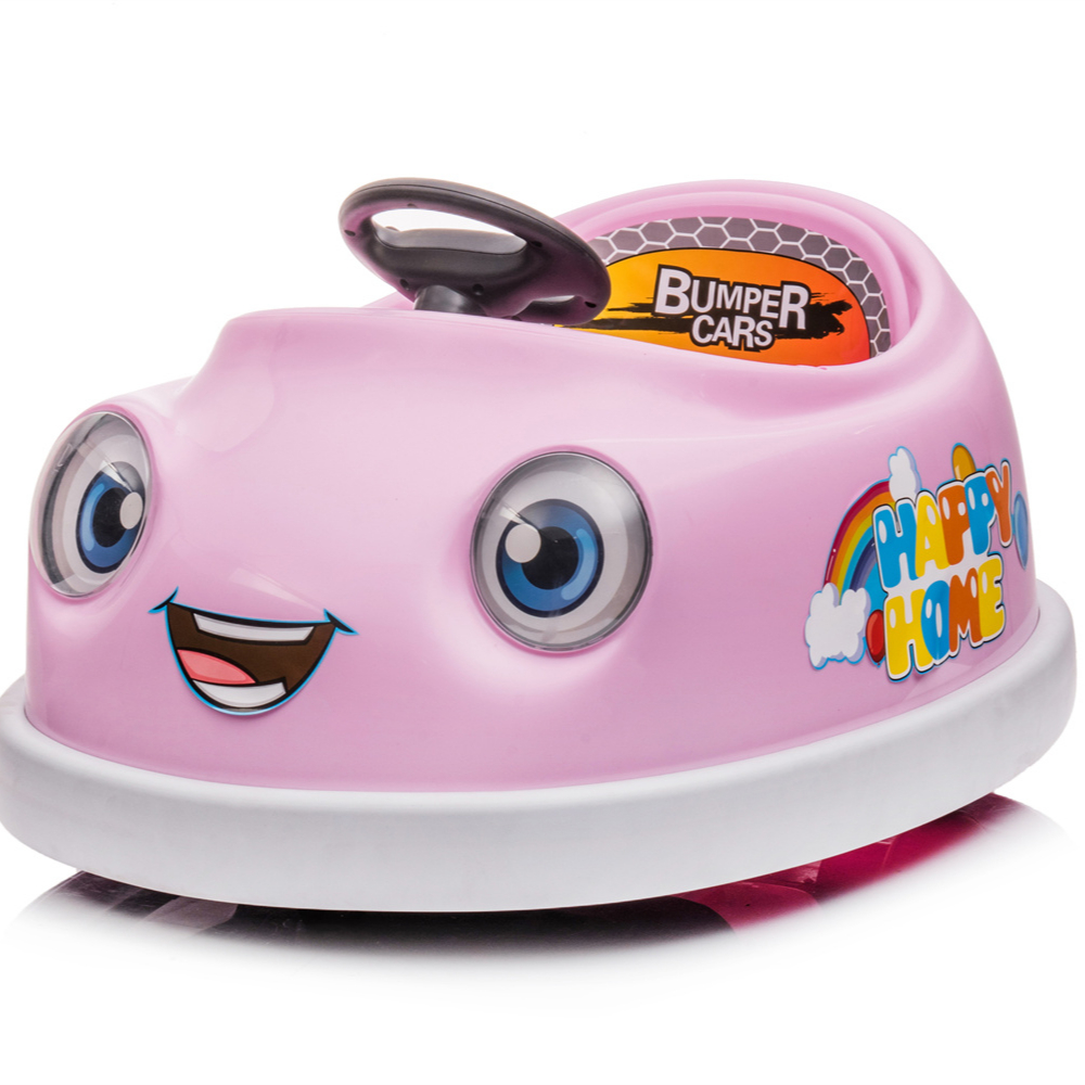 Unisex Ride On Electric Bumper Cars with Carry Handle and Remote Control