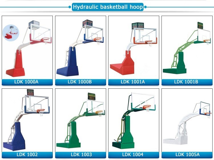 Supplier Hot Sale Professional Basketball Stand Electric Hydraulic Basketball Hoop