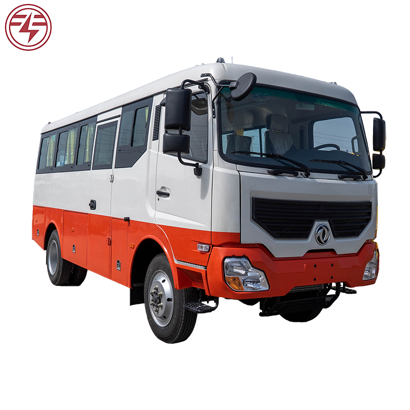 Directly Supply 30 Seats Luxury Passenger Bus with 7.50R20 Tire and 3800 mm Wheelbase