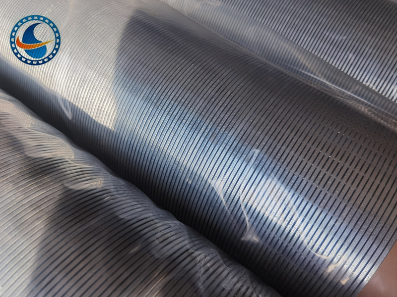 8-5/8" Water Well Screen Pipe Low Carbon Galvanized 1.0mm Slot Opening