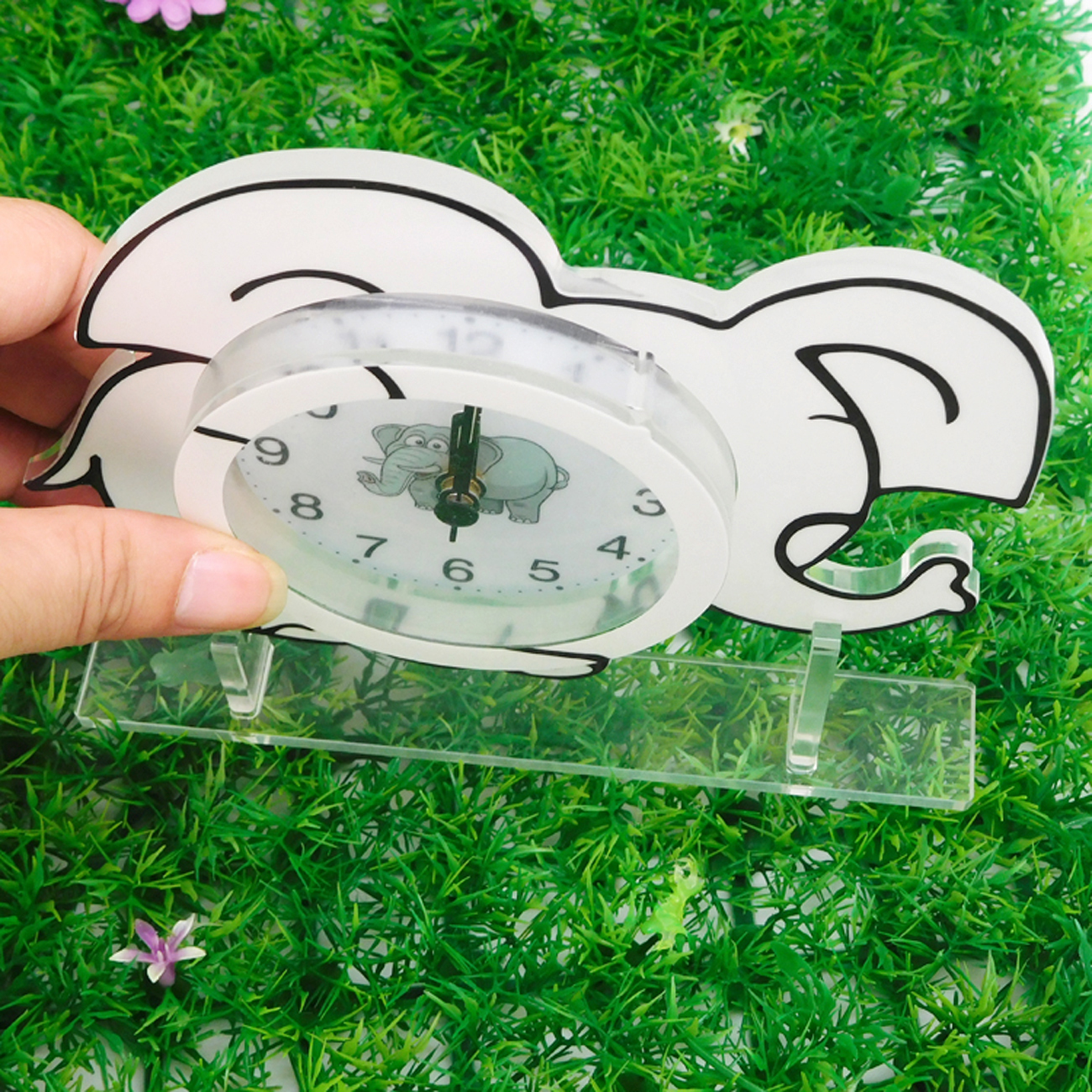 Hot Sale Customized Acrylic Clock CNC cutting table clock desk clock student clock