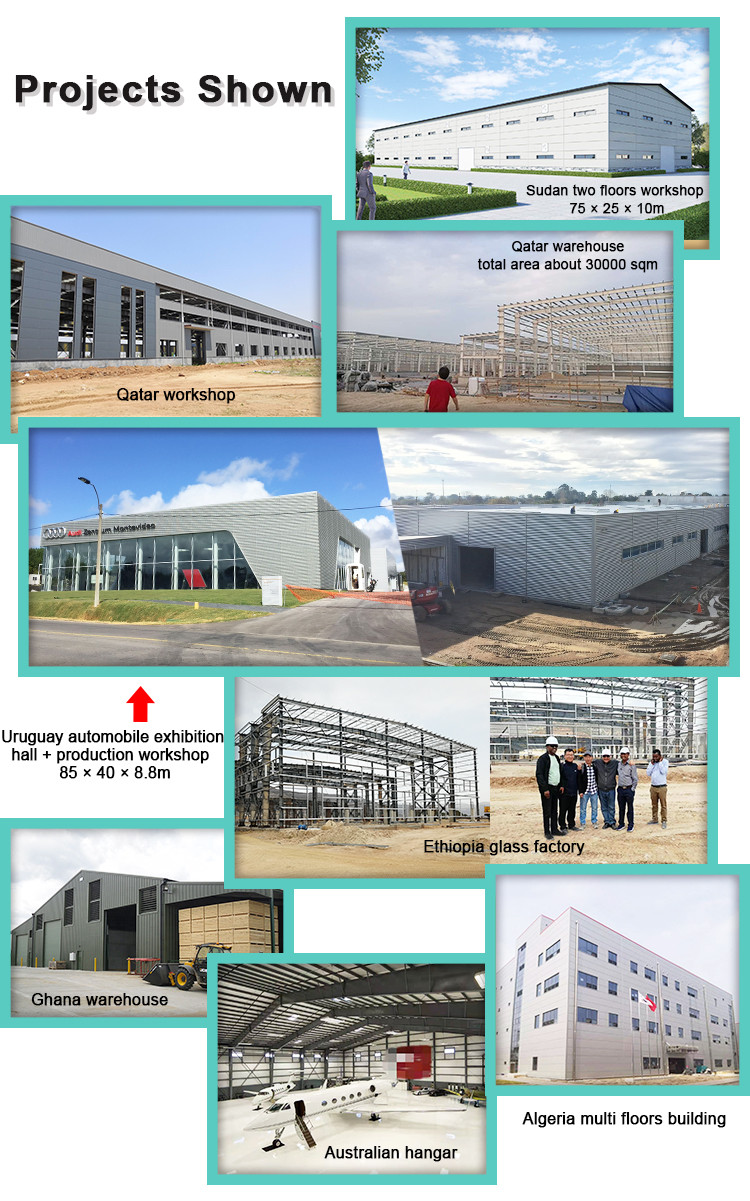 Precast Q235 Q345 Grade JIS Workshop Steel Structure