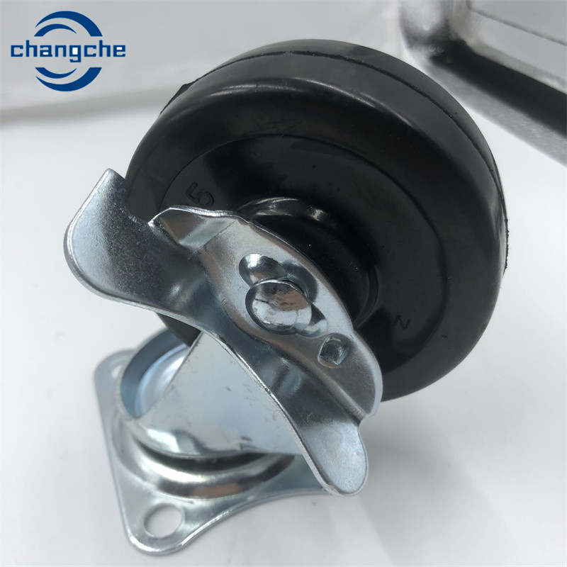 PP Light Duty Caster Wheels Load Capacity 35kg Sample Available
