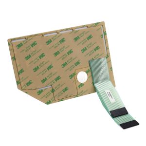 Waterproof Capacitive Membrane Keypad With PET Circuit ZIF Connector