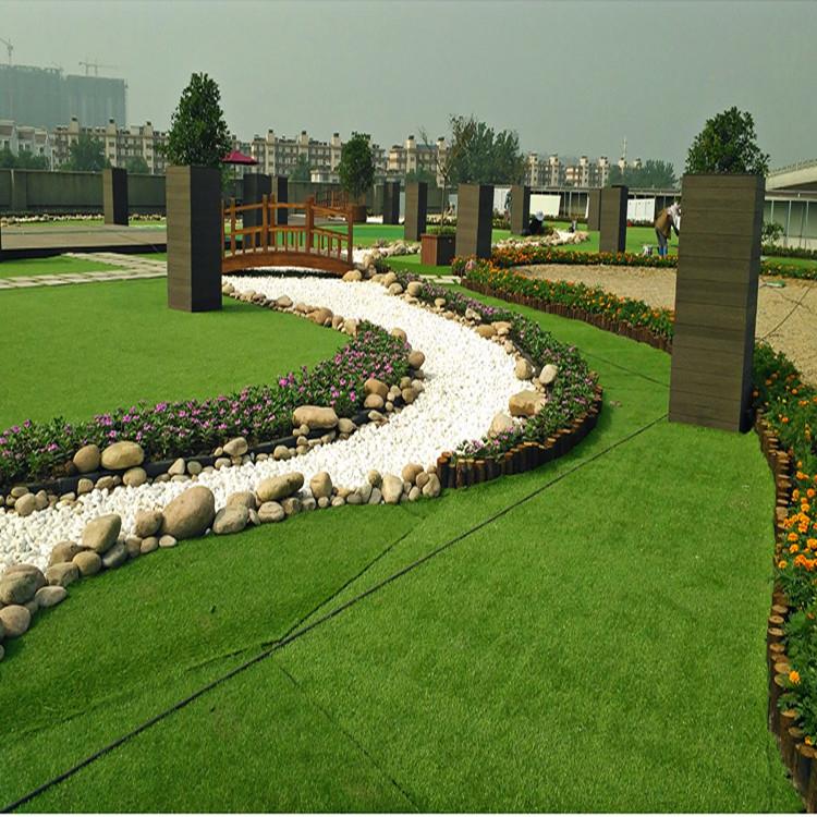 Natural Fitness Green Plastic Turf Grass Mat For Gym Flooring Long Lasting