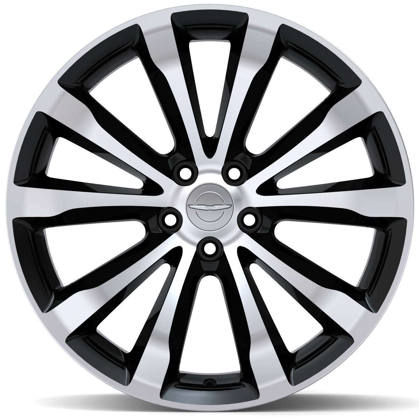 20 Inch 2540 Gloss Black OEM Replica Car Rims 2015-2020 for Chrysler 300 RT8