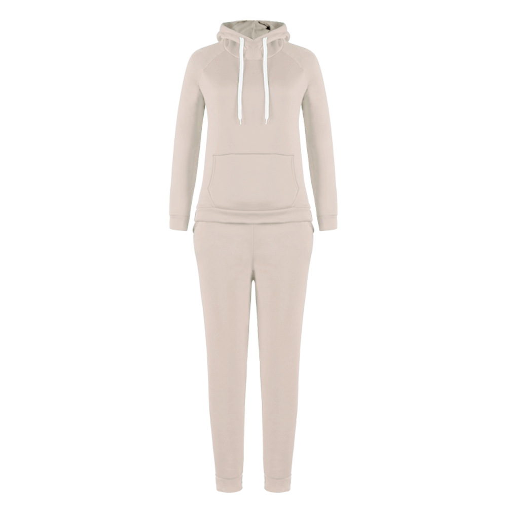 Embroidered Casual Plus Size Ladies Shirts Winter Sweat Suits 100% Cotton