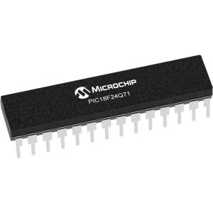  IC Integrated Circuits PIC18F24Q71-I/SP SPDIP-28 Microcontrollers - MCU Manufactures