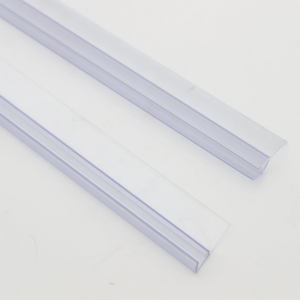Modern Design 8-12mm Clear PVC Water Seals Strip for Shower Screen Long Lift Function