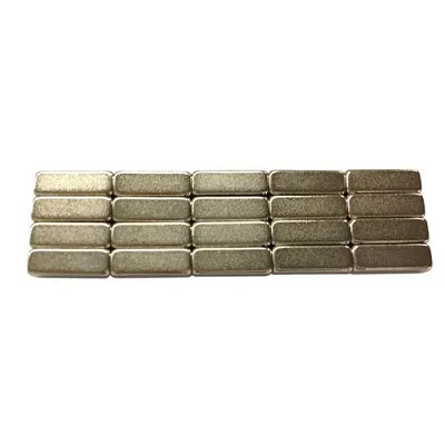 Strong Neodymium Bar Magnets Zn Coating Permanent NdFeB Magnet