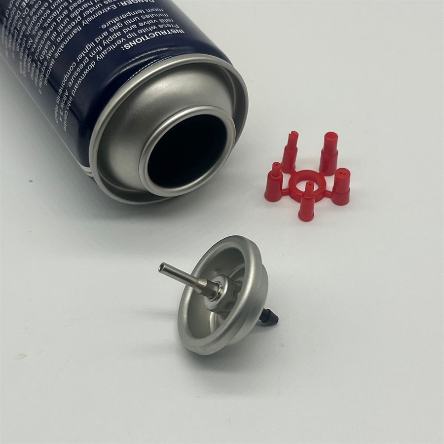 Efficient Butane Lighter Gas Refill Spray Valve for Refillable Lighters - Adjustable Flow Specification