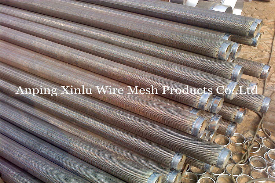 3" Low Carbon Galvanized Water Well Screen Pipe Non Clogging For Oil Filtration