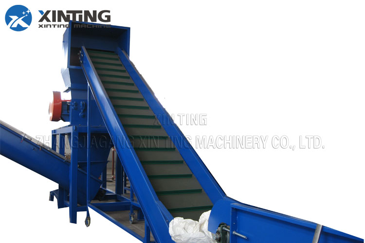 Ldpe Hdpe Recycling Machine Waste Films Waste Bottles Crushing Cold Washing Hot Washing